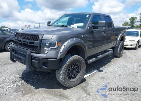 2013 Ford F-150 Lariat из США, поврежденный, VIN 1FTFW1EF8DFB05772
